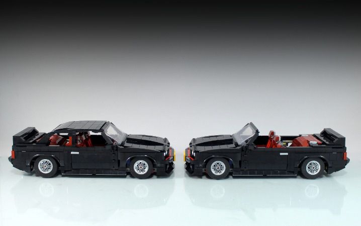 LEGO MOC 10304 BMW M3 E30 (2in1 coupe and convertible versions) by  firas_legocars