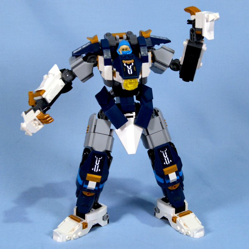 Review: 71870-1 - The Twin Titan Mechs | Rebrickable - Build with LEGO