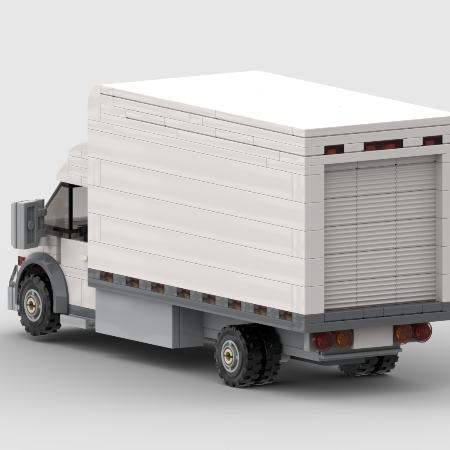 LEGO MOC Van based box truck. by CrazyCreeper39 | Rebrickable - Build ...