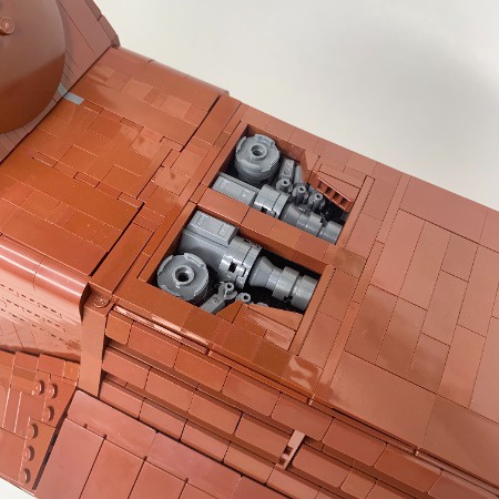 LEGO MOC UCS MTT With Droid Rack - Trade Federation Version by  The_Minikit_Guy