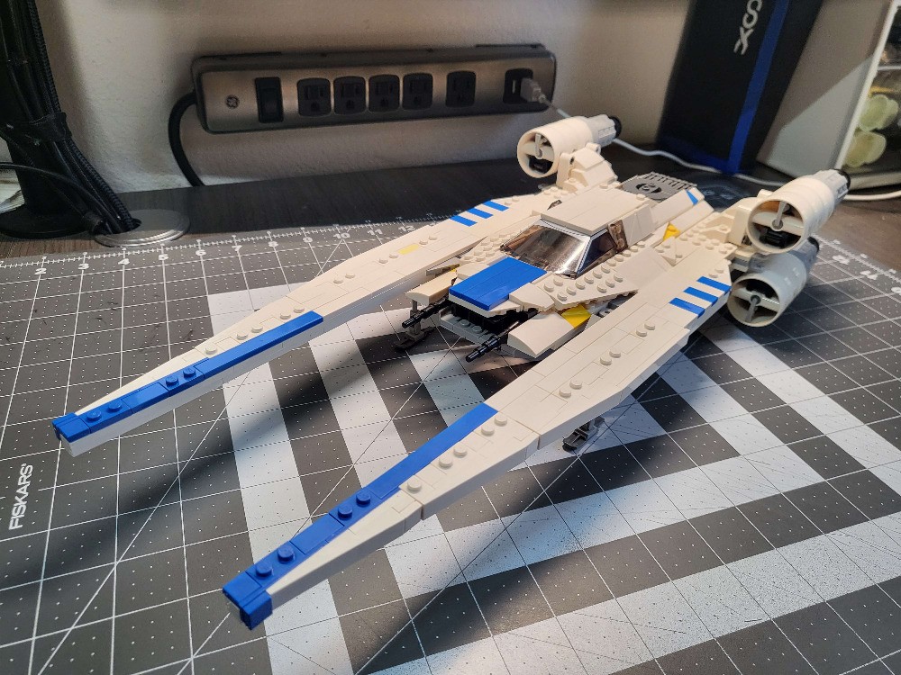 LEGO MOC Andor's White U Wing (2.0 Update) by BaufmanBricks ...