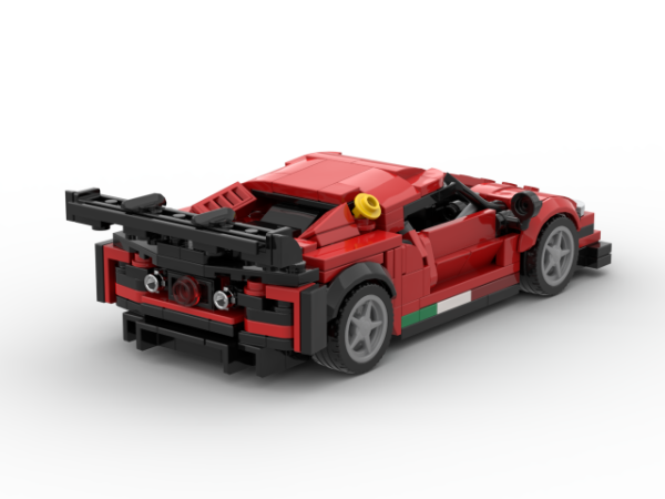 LEGO MOC Ferrari 296 gt3 by StigMocs | Rebrickable - Build with LEGO