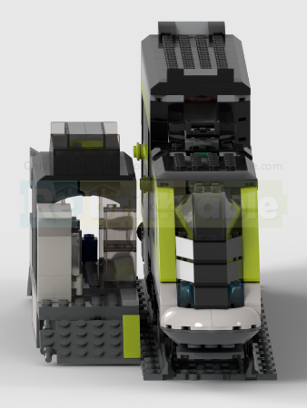 LEGO MOC 60337 Alternate Build - Double Decker Carriage & Improved Station  by Andy Ps Bricks | Rebrickable - Build with LEGO