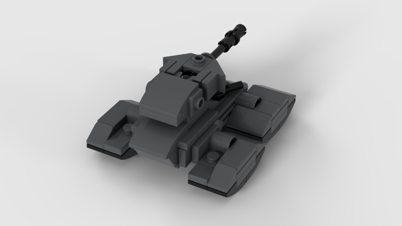 LEGO MOC M808B Scorpion Tank by kuzi127 | Rebrickable - Build with LEGO