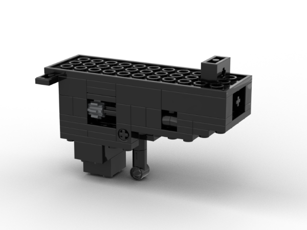 LEGO MOC Small pocket gun v1 (shell ejecting) by Technic-brick designer ...