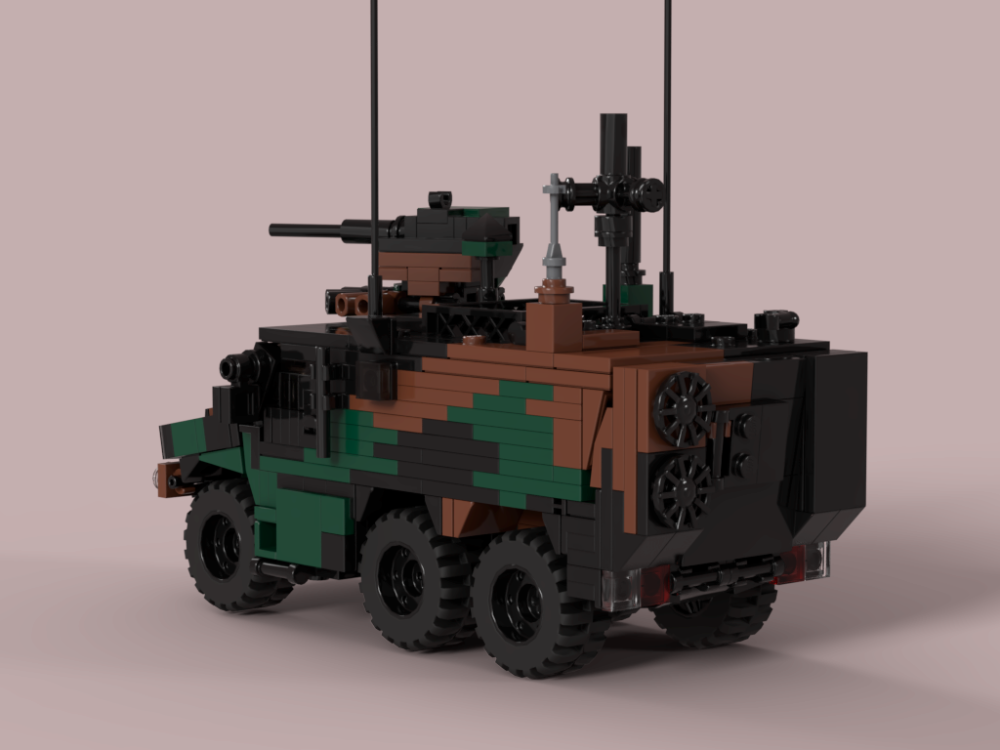 LEGO MOC-224298 VMBR Griffon - French 6x6 Multipurpose APC by Zaturon ...