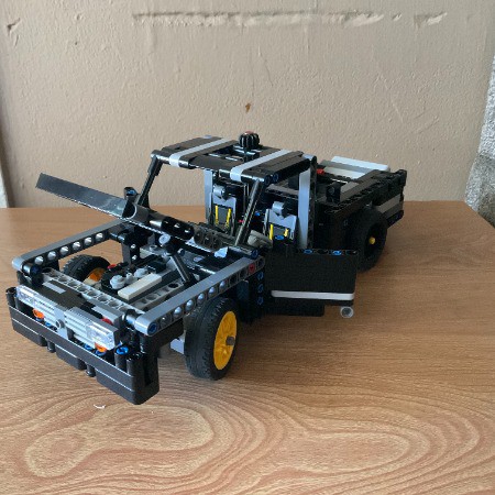 LEGO MOC Boxy Pickup Truck by Juan480 | Rebrickable - Build with LEGO