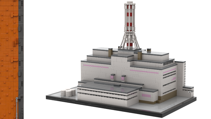 LEGO MOC The Vladimir Ilyich Lenin Nuclear Power Plant (Chernobyl) by ...