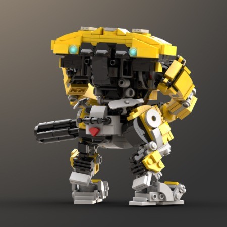 LEGO MOC-166486 LEGION PRIME-TITANFALL2 by choi_dambaek | Rebrickable ...