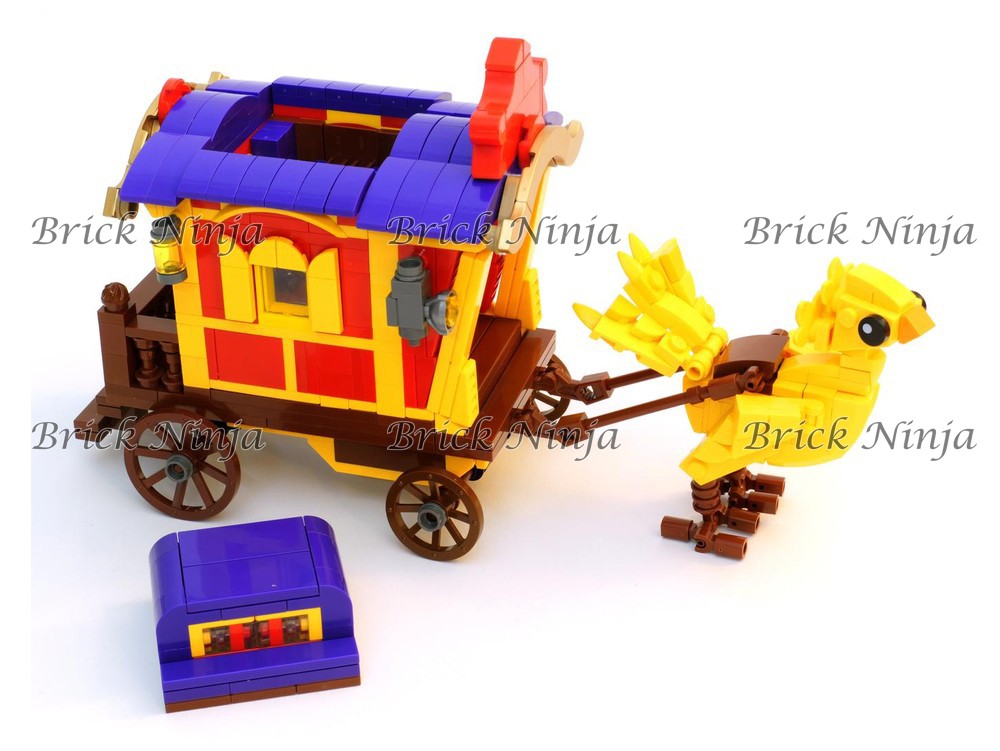 LEGO MOC-212716 Final Fantasy VII Chocobo Carriage by Brick.Ninja ...