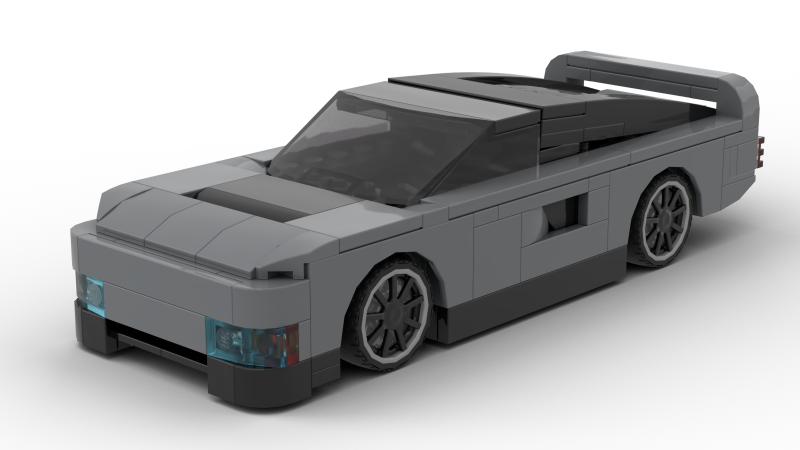 LEGO MOC The Wraith Dodge M4S Concept Car by Baconator84 | Rebrickable ...