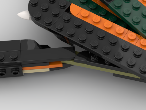 LEGO MOC-189700 31121 + 31129 Colossal Seratorn (Xenocondylus insignis ...