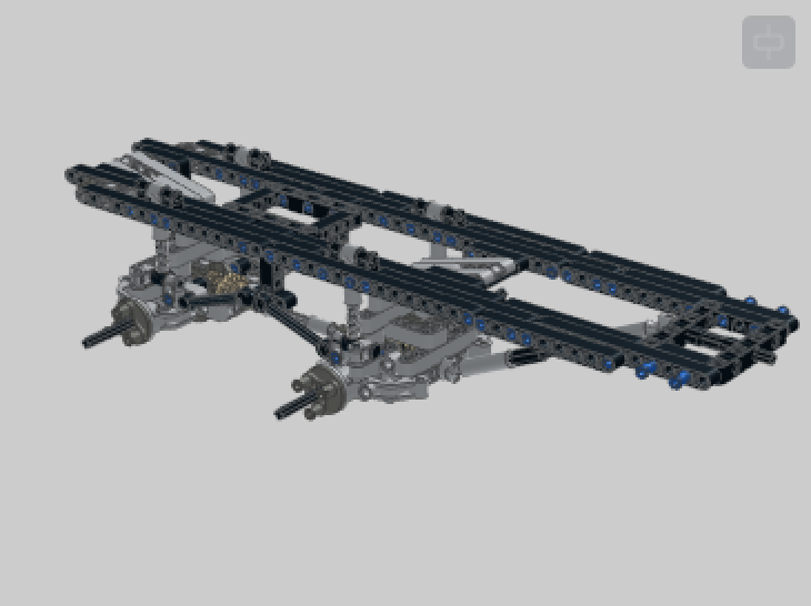 LEGO MOC technic 2 axle truck suspension by Janek_R | Rebrickable ...