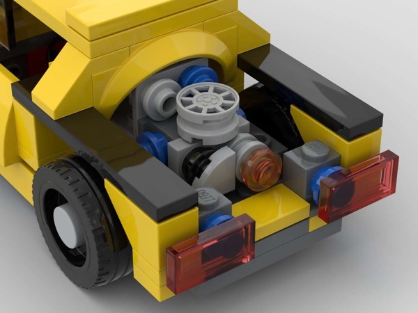 LEGO MOC 75893 - Alternative C Model - Hotrod Taxi by JD