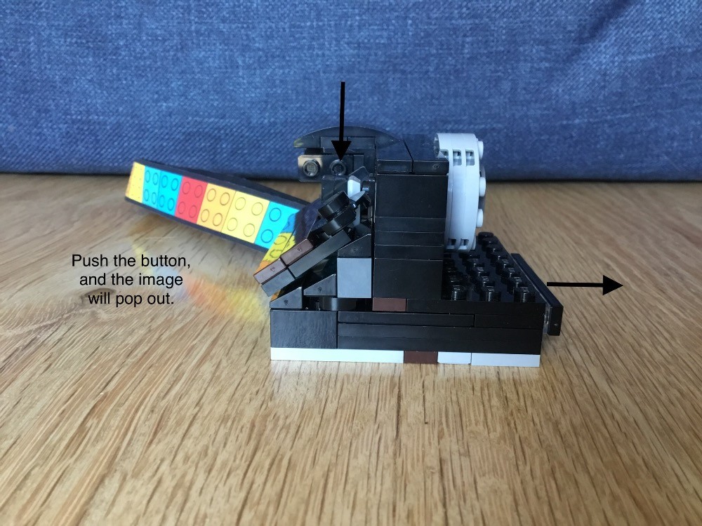 LEGO MOC-256113 31147 Functional Polaroid by felixcz | Rebrickable ...
