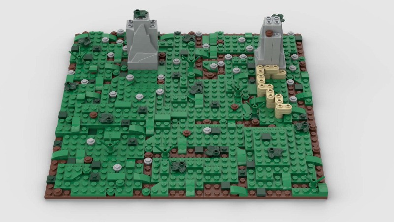 LEGO MOC-218423 Rocks Battle Plate by RMC1138 | Rebrickable - Build ...