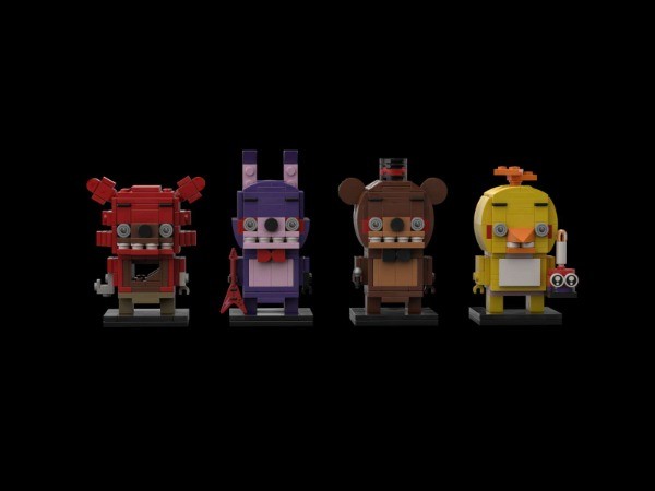 LEGO MOC Five Nights at Freddy's by skmoc | Rebrickable - Build with LEGO