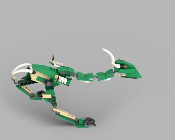 Lego Moc 31058 Alternative Build Phorusrhacos By Ds3d Rebrickable Build With Lego 1142