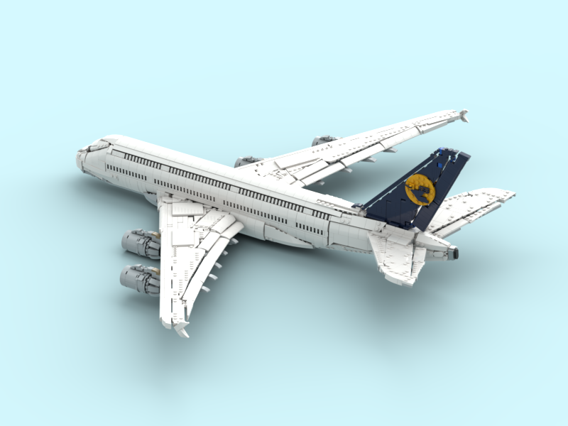 A380 Big Lego Airplane Lego Airplane Large Lego Emirates A380