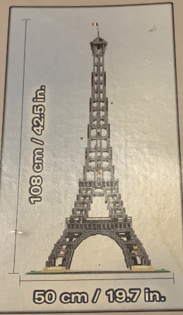 LEGO Set 10181-1 Eiffel Tower 1:300 (2007 Creator > Creator Expert ...