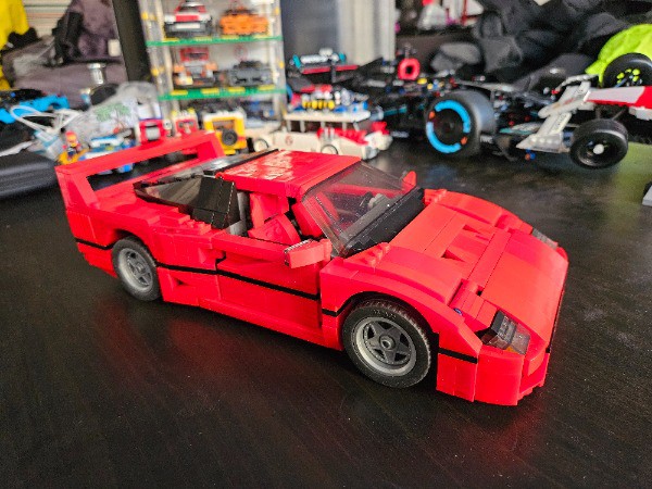 LEGO MOC 10248 Ferrari F40 MOD by NKubate | Rebrickable - Build with LEGO