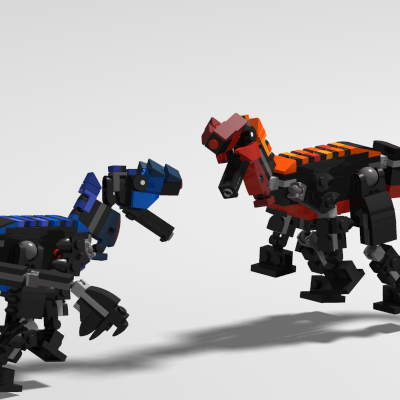 LEGO MOC-256102 Luminescent Crested Stalker -- (Cursor Crustatus ...