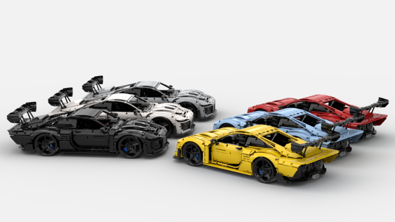 LEGO MOC-204873 Porsche 935 by JC_LEGO. | Rebrickable - Build with