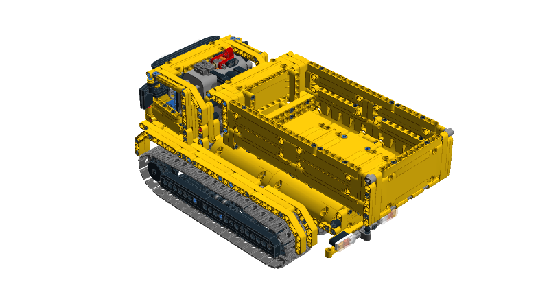 LEGO MOC tracked carrier by ZPC | Rebrickable - Build with LEGO