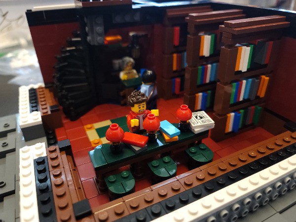 LEGO MOC The Grand Public Library by lord_bricker | Rebrickable - Build ...