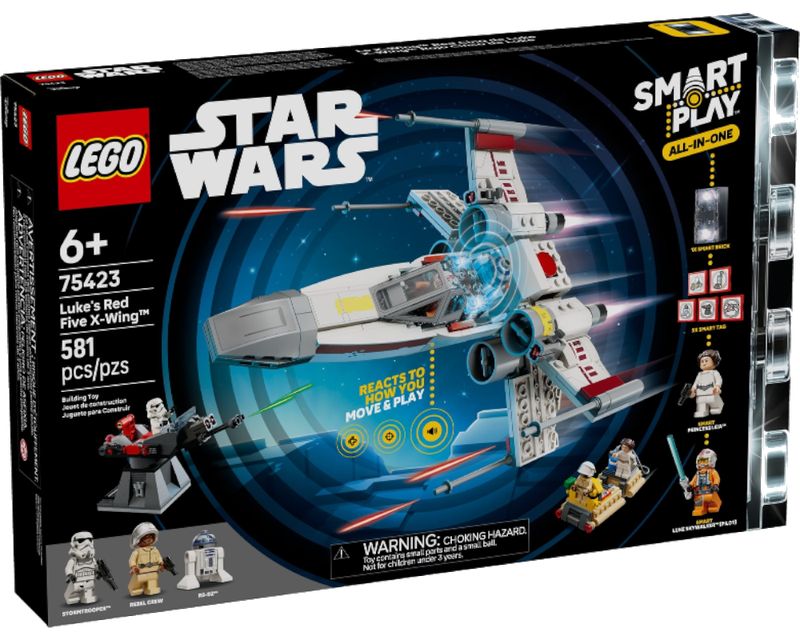Review: 75423-1 - Luke's Red Five X-Wing | Rebrickable - Build