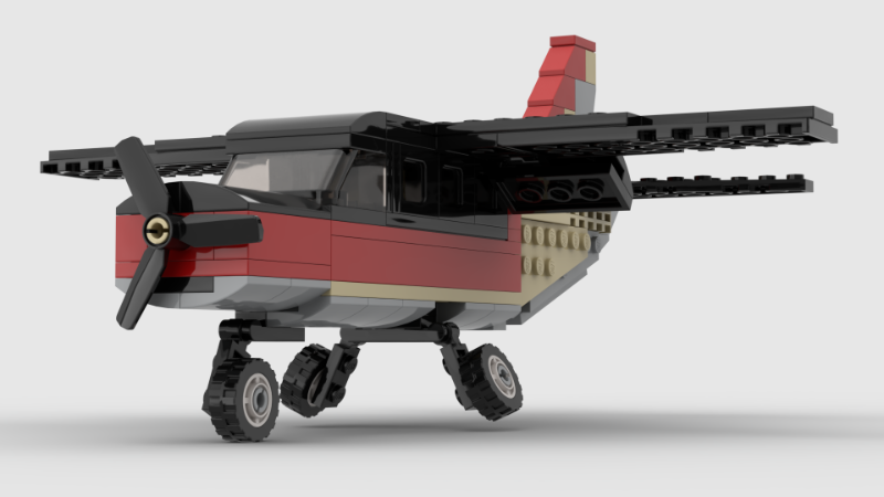 LEGO MOC Cessna Caravan by ThatPilotBoy | Rebrickable - Build with LEGO