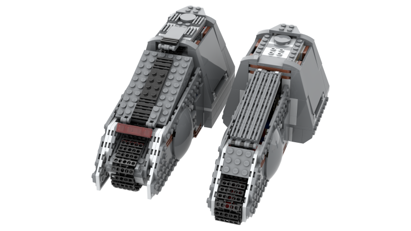 Lego star wars sale train