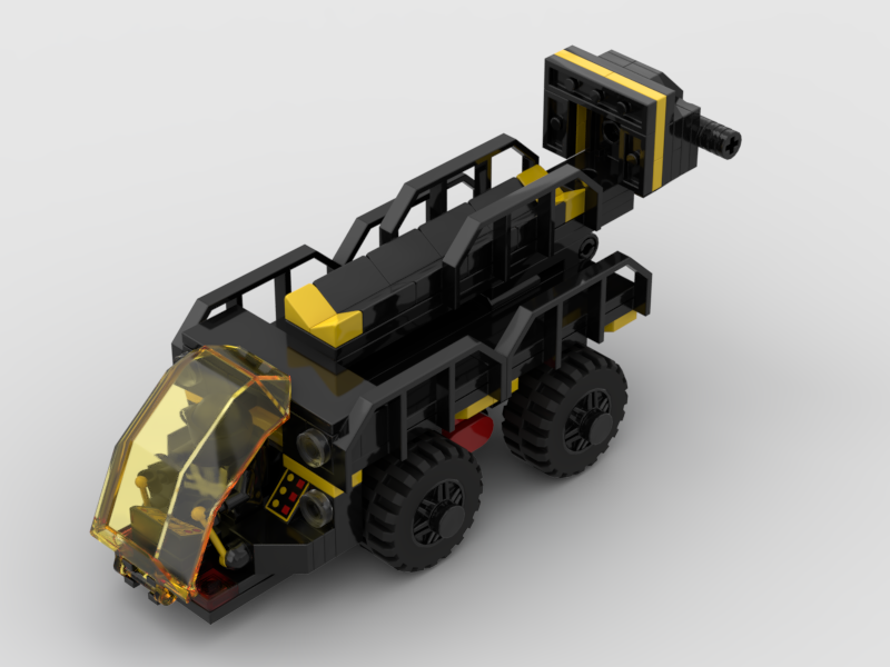 LEGO MOC Blacktron TEL (transporter/erector/launcher) by ...