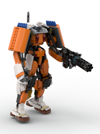 LEGO MOC Exo-force mech : Shining Ronin by Mirage_ | Rebrickable ...