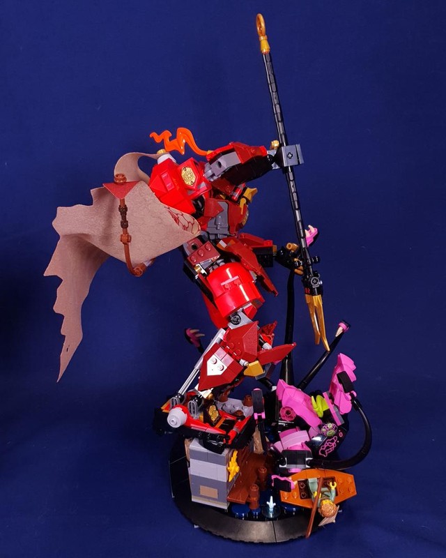 Review: 71846-1 - The Fire Knight Mech | Rebrickable - Build with LEGO