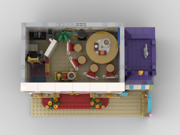 LEGO MOC Restaurant and Icecream parlor, Alternate build of Lego41101 ...