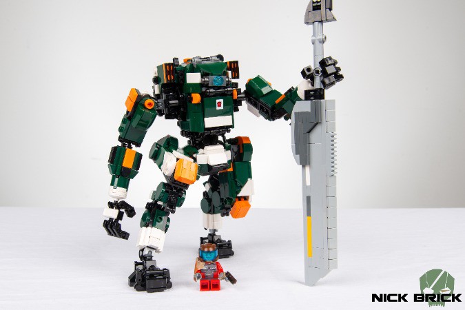 LEGO MOC Titanfall 2 Viper's Northstar Titan by NickBrick