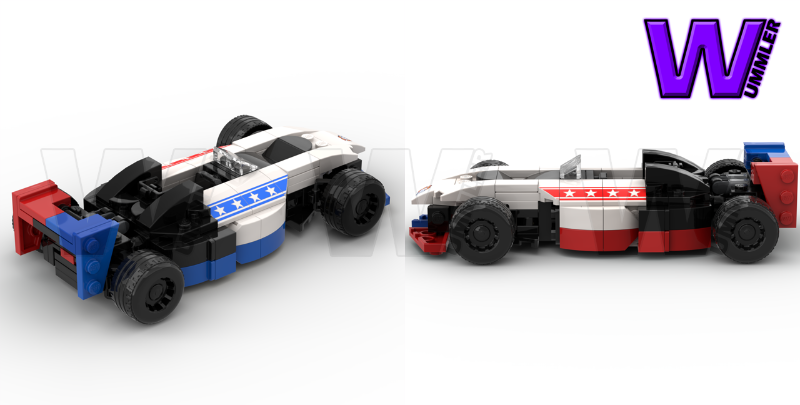LEGO MOC-180453 Rocket Racer open wheel race car by Wummler ...