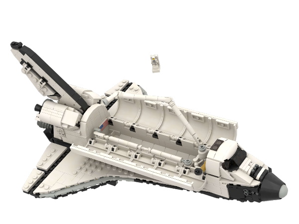 LEGO MOC Space Shuttle Modification Kit by origamitensai | Rebrickable ...