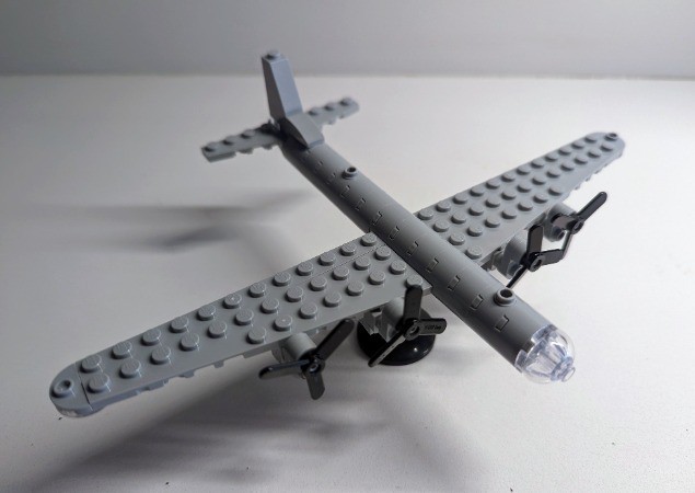 LEGO MOC B-29 Superfortress 1:180 By Ej76az | Rebrickable - Build With LEGO