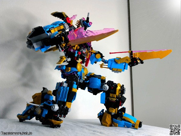 LEGO MOC 71775 Machine God Tangan Hyperion Mecha by Reactorcore