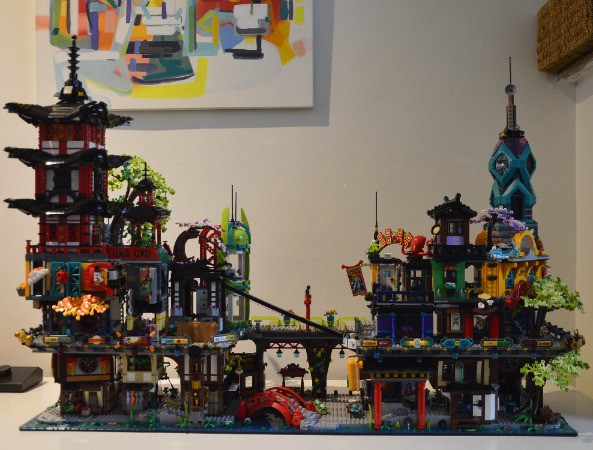 LEGO MOC Ninjago City Towers by BobDaBuildar69 | Rebrickable - Build ...