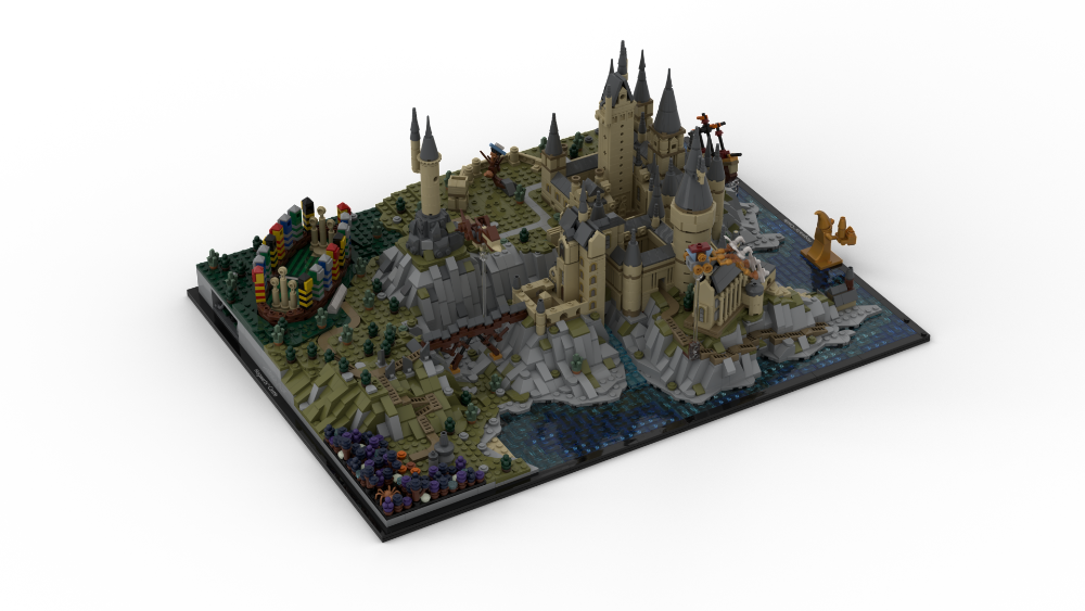LEGO MOC-256969 Castle and Grounds modification and expansion by ...
