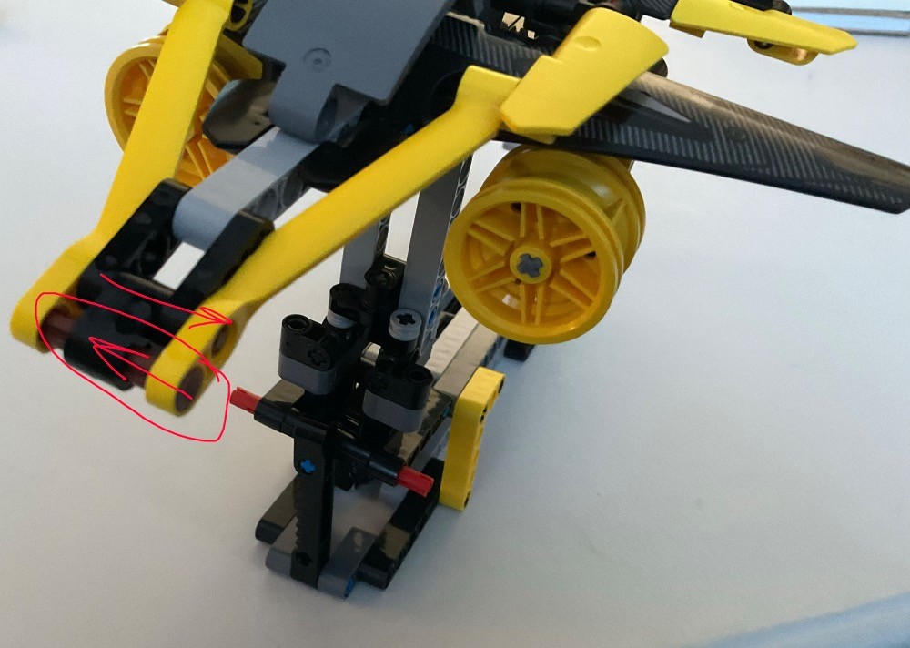 LEGO MOC-251499 Flight Simulator with Joystick Control (Yellow) by ...