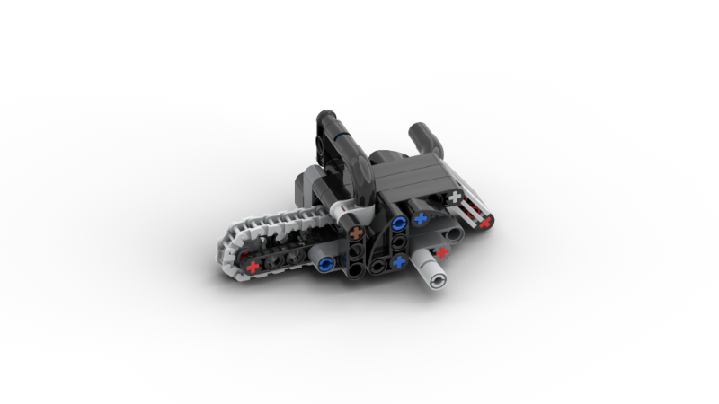 LEGO MOC-152014 Chainsaw by Klemmbau | Rebrickable - Build with LEGO