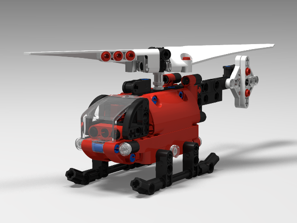 LEGO MOC-184170 Helicopter coast guard by lexx39 | Rebrickable - Build ...