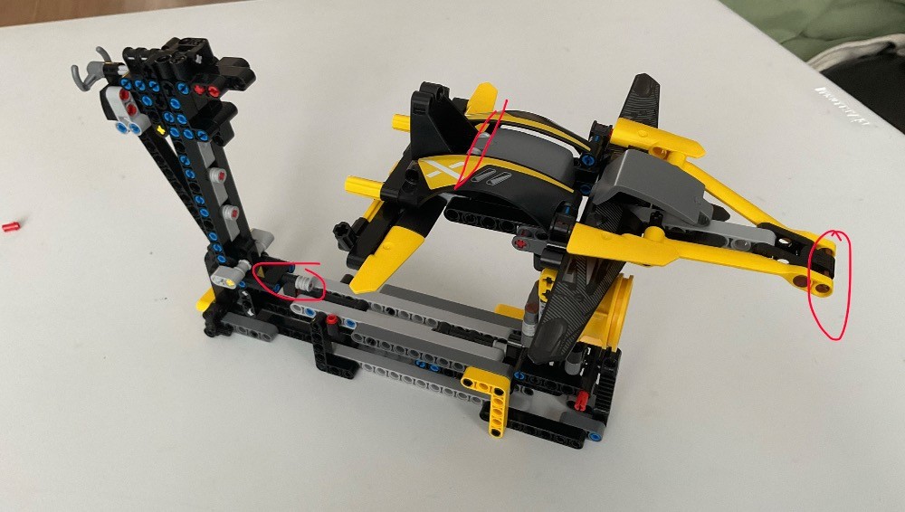 LEGO MOC-251499 Flight Simulator with Joystick Control (Yellow) by ...