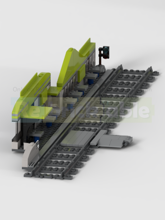 LEGO MOC 60337 Alternate Build - 60 Stud Long Single LEGO MOC 60337 Alternate Build - 60 Stud Long Single