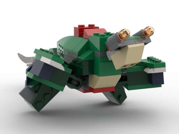 LEGO MOC Dinosaur by AresBuilds | Rebrickable - Build with LEGO