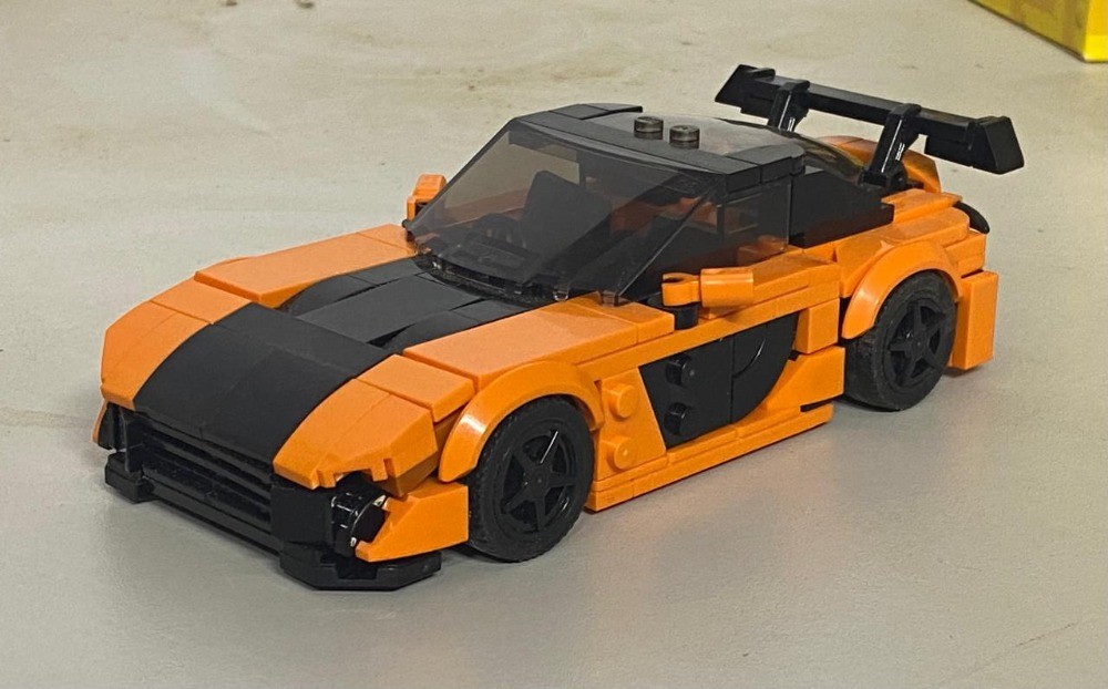 LEGO MOC-112299 Hans Mazda RX-7 VeilSide from Fast and Furious Tokyo ...